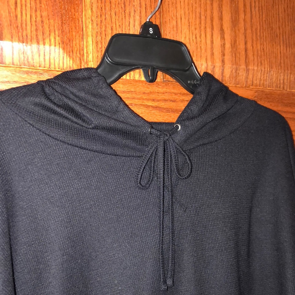 SO Black Hoodie with White Stripes - Picture 9 of 10